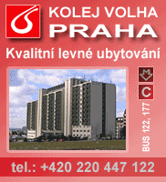 ubytov�n� Volha - Praha